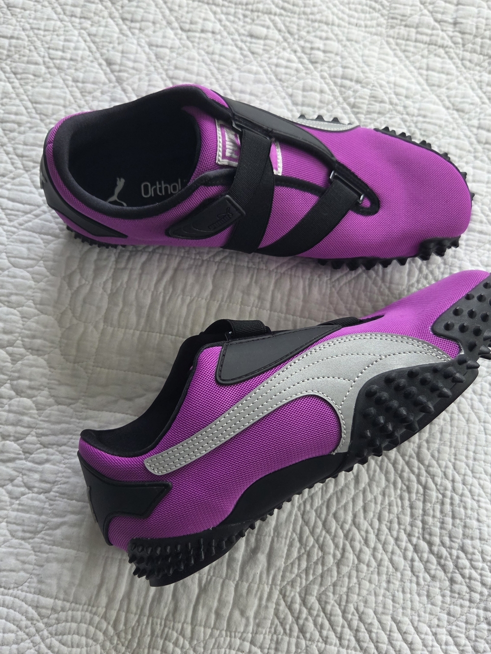 Puma Men’s Purple Athletic Slip-On Sneakers